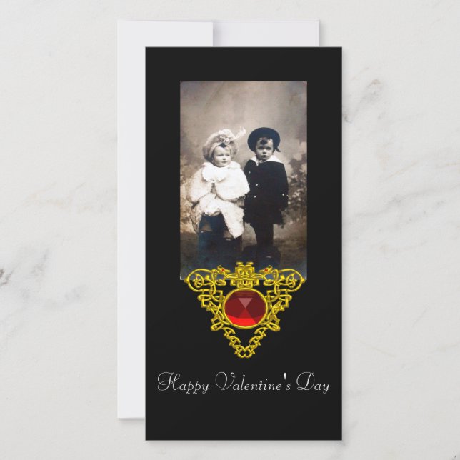 CELTISKT HJÄRTA JULKORT (Framsida)