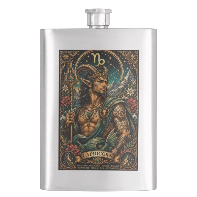 Celulär manlig Zodiac Stenbocken design Fickplunta (Framsidan)
