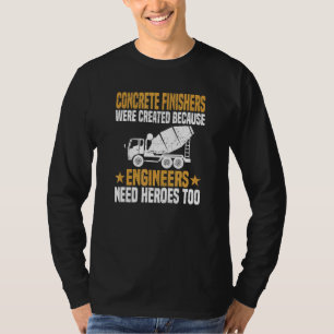 Ceme Creta Finisher Construction Worker Laborer T Shirt