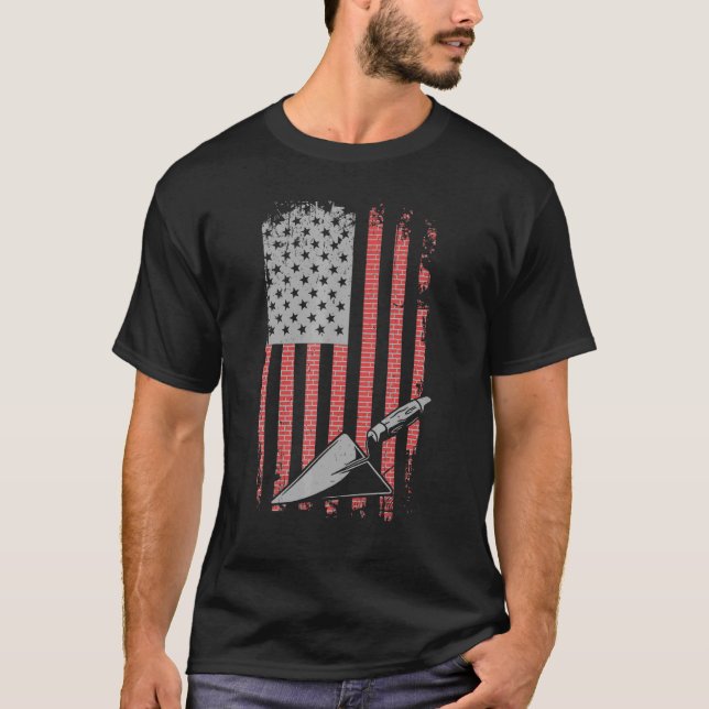 Cement Mason Brickayer - Brickayer Bricklay B T Shirt (Framsida)