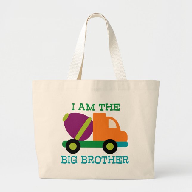 Cement Mixer Big Brother Jumbo Tygkasse (Framsidan)