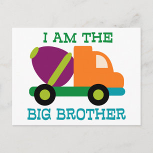 Cement Mixer Big Brother Vykort