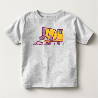 Cement Mixer Lastbil Teckning - Inspierat av Kids T Shirt
