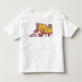 Cement Mixer Lastbil Teckning - Inspierat av Kids  T Shirt