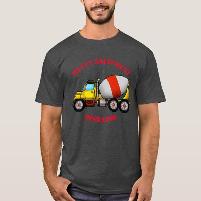 Cement Mixer Manar T-Shirt (Framsida)