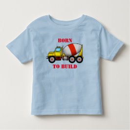 Cement Mixer Småbarn Bra Jersey T-Shirt