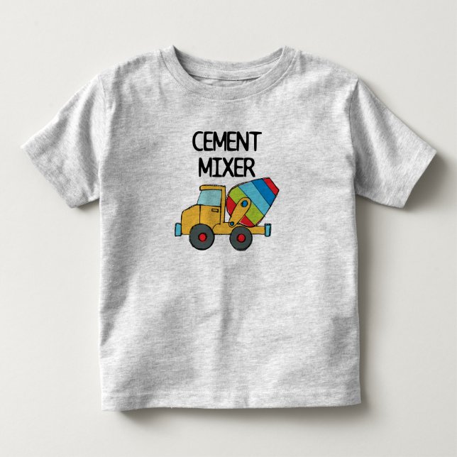 Cement Mixer Tee Shirt (Framsida)