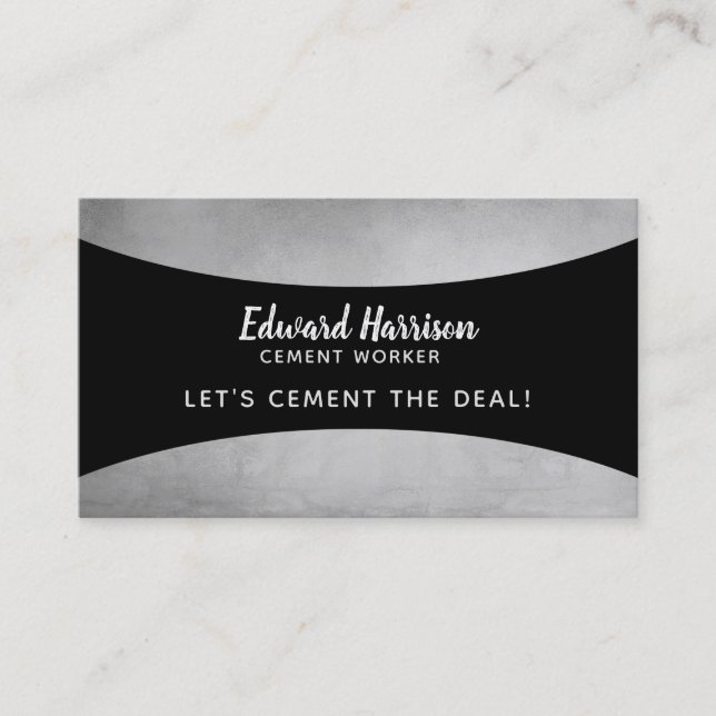 Cementera avtalsvisitkortarna visitkort (Framsida)