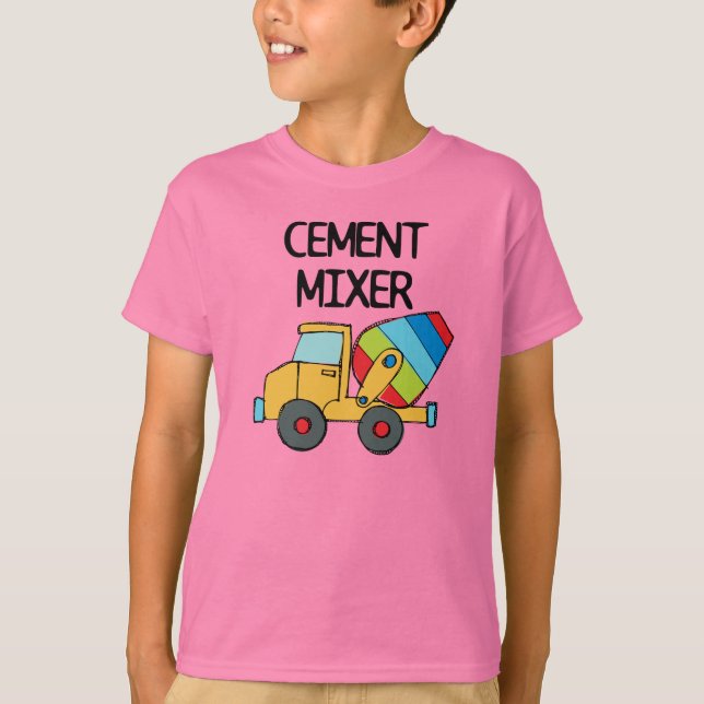 Cementera blandaren t-shirt (Framsida)