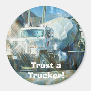 CEMENTERA för RIGGLASTBILSFÖRARE för LASTBILEN STO Magnet