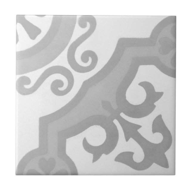 Cementerar autentisk Encaustic för reproduktionen Kakelplatta (Framsidan)