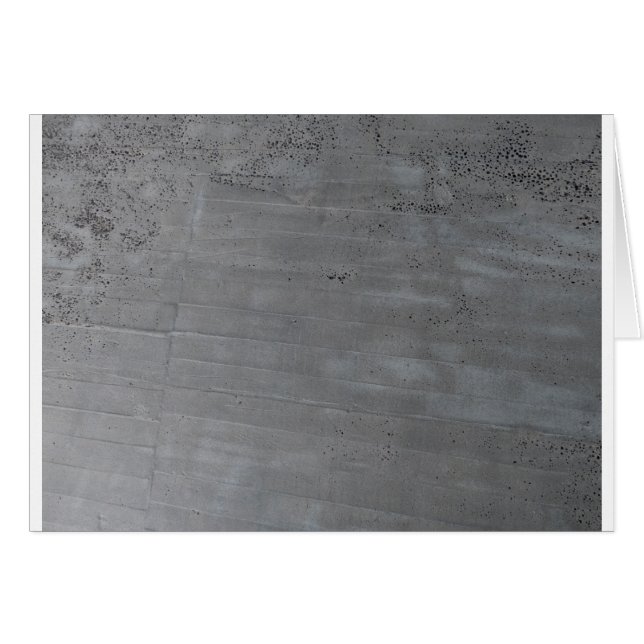 Cementstruktur Hälsningskort (Framsidan Horizontal)