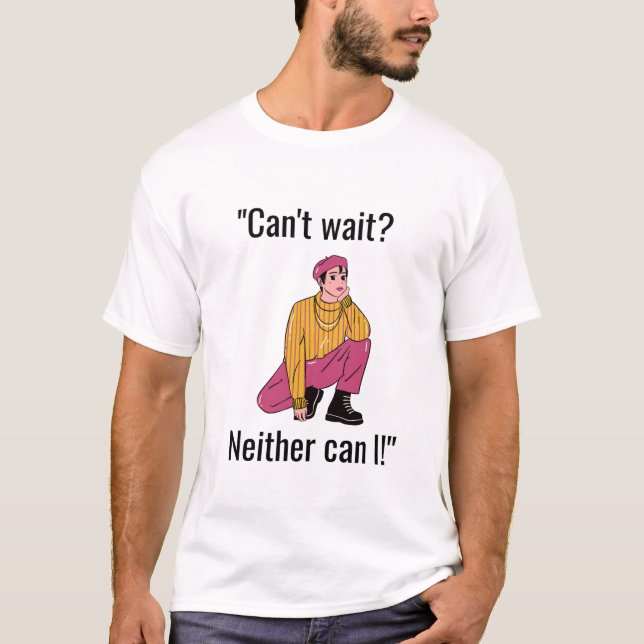 cementväntan t shirt (Framsida)