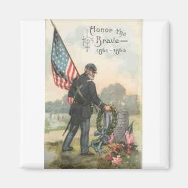 Cemeteriet krig magnet (Framsidan)