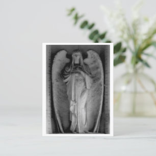 Cemetery Angel Gothic Victorian Stil vykort