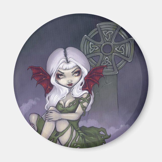 "Cemetery Mist" Magnet (Framsidan)