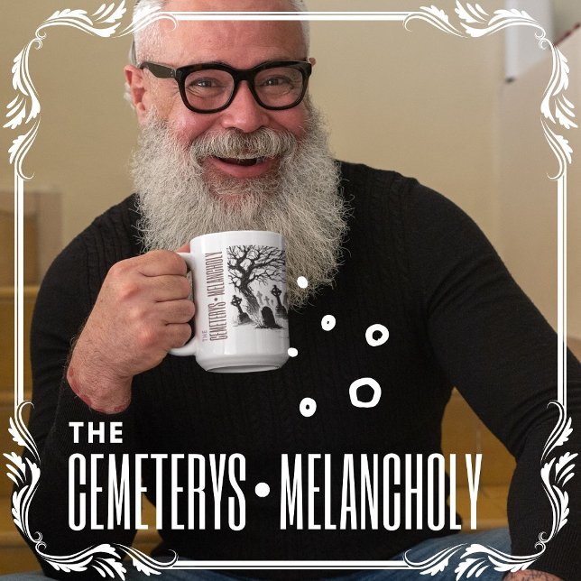 Cemeterys Melancholy Kaffemugg (The Cemeterys Melancholy cover from The Beekeeper Store)