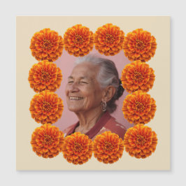 Cempasúchil Ofrenda Altar Foto Personalizada