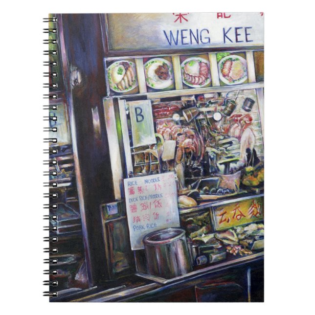 Cenosillicaphia, Singapore Anteckningsbok Med Spiral (Framsidan)