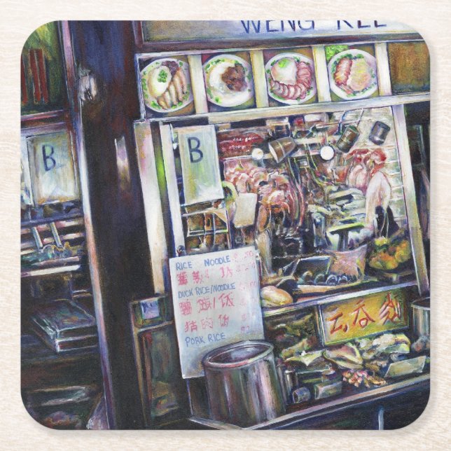 Cenosillicaphia, Singapore Underlägg Papper Kvadrat (Framsidan)