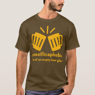 cenosillicaphobia t shirt