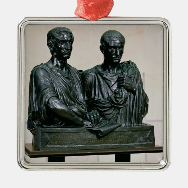 Cenotaph av Gracchien, 1853 Julgransprydnad Metall (Framsidan)