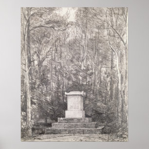 Cenotaph till herr Joshua Reynolds på Coleorton Poster