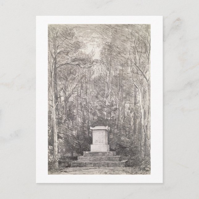 Cenotaph till Herr Joshua Reynolds vid Coleorton H Vykort (Framsida)