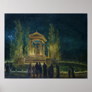 Cenotaphen av Jean-jacques Rousseau Poster