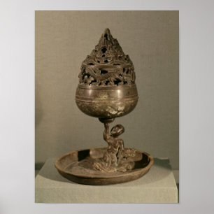 Censer i forma av 'po-shan-lu' poster