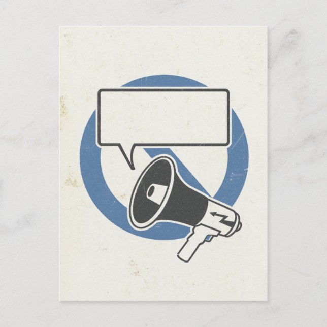 Censorblått Vykort (Framsida)