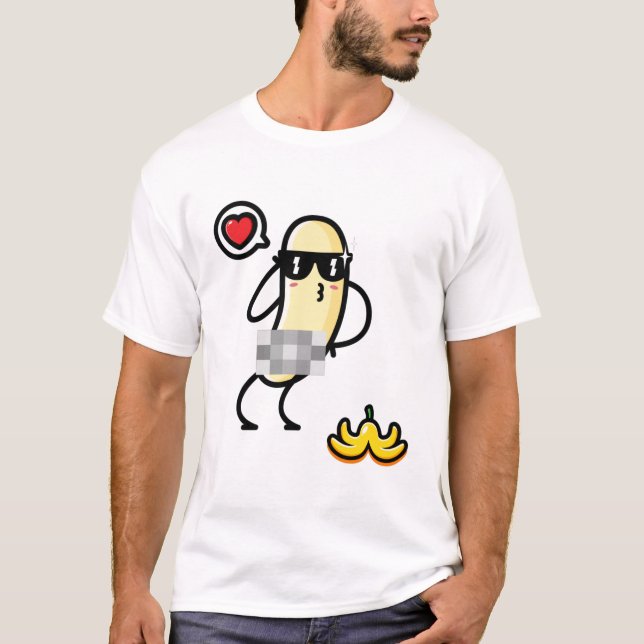 Censored Banana T Shirt (Framsida)