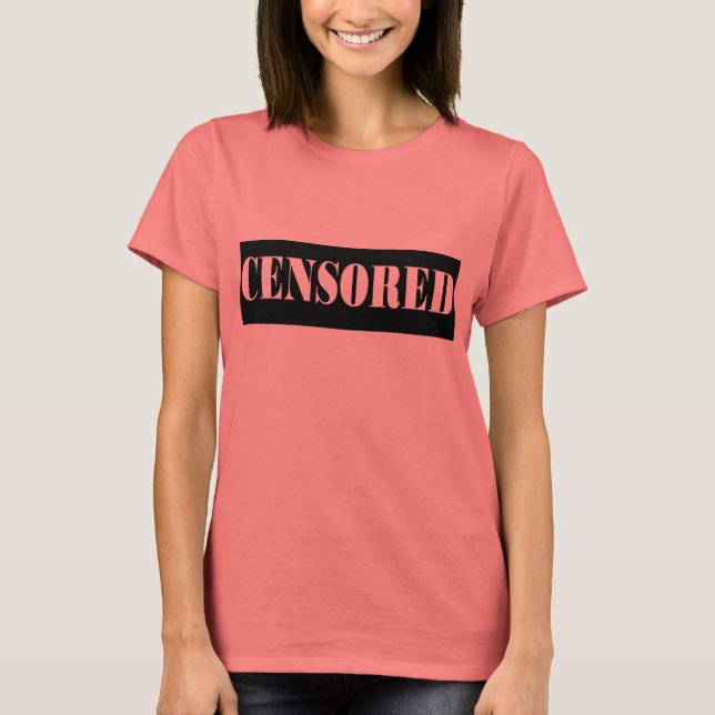 Censored T-shirt (Framsida)