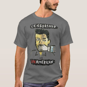Censur är unamerican t shirt