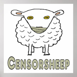 Censur censorfår poster