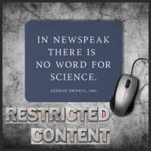 Censur of Science Free Orwell Quote