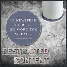 Censur of Science Free Orwell Quote
