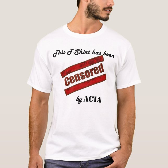 Censurerat av ACTA Tröja (Framsida)