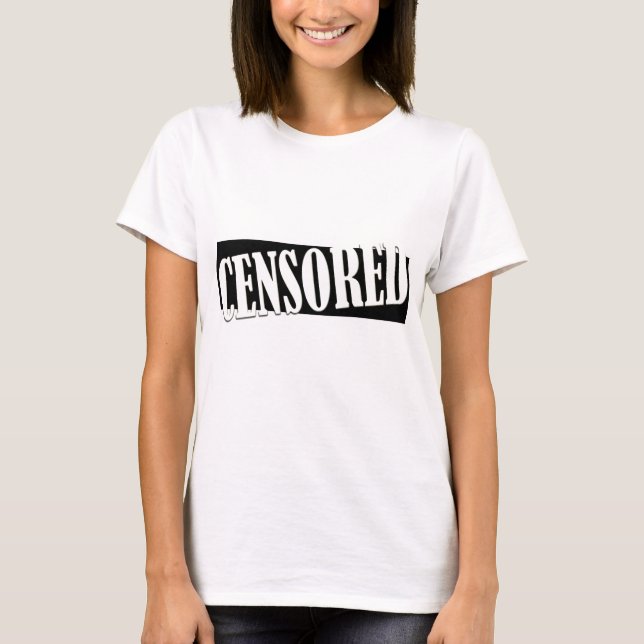 censurerat tröja (Framsida)