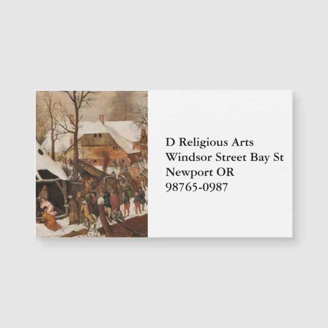 Census i Betlehem (Framsida)