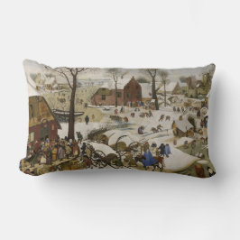 Census i Betlehem (av Pieter Bruegel) Lumbarkudde