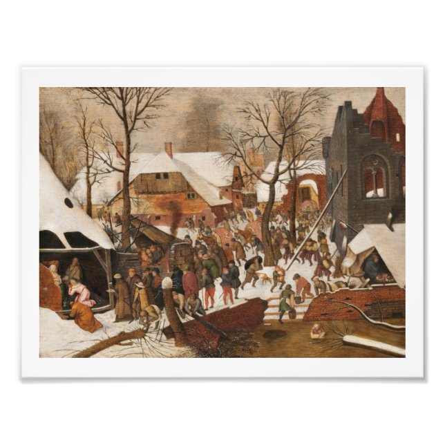 Census i Betlehem Fototryck (Framsidan)