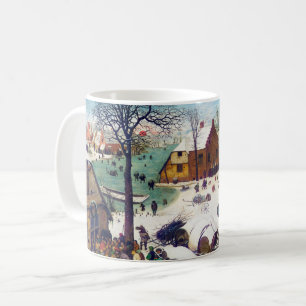 Census i Betlehem, Pieter Bruegel Kaffemugg
