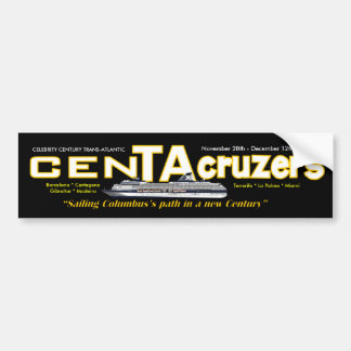 CenTAcruzers logotypbildekal Bildekal