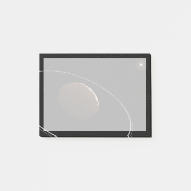 Centaur 1099 Chariklo och dess Ringar. Post-it Block (Framsida)