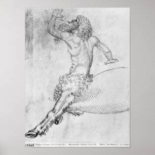 Centaur från Vallardi Album Poster