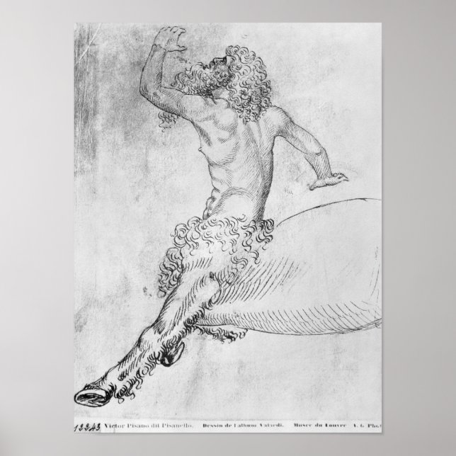 Centaur från Vallardi Album Poster (Framsidan)