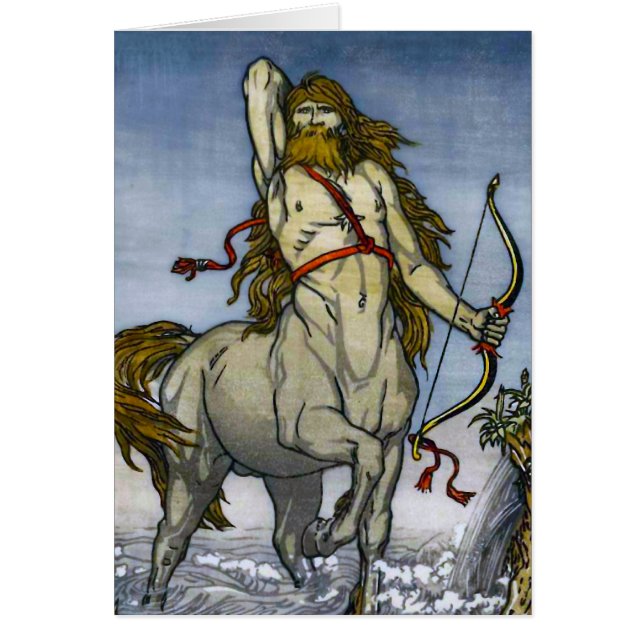 Centaur Hälsningskort (Framsidan)