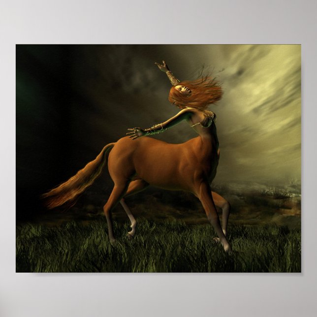 Centaur i stormen poster (Framsidan)