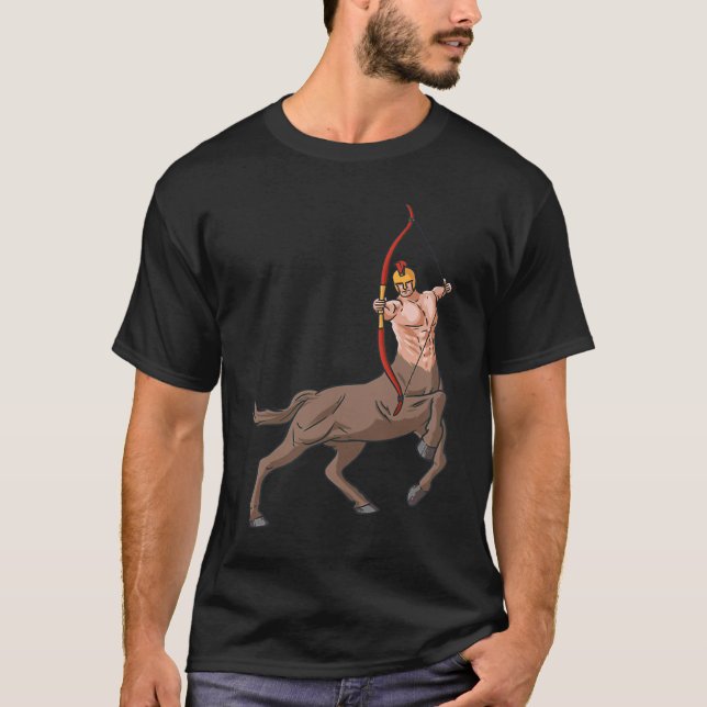 Centaur Monster Mythology Centaurs Beast T Shirt (Framsida)